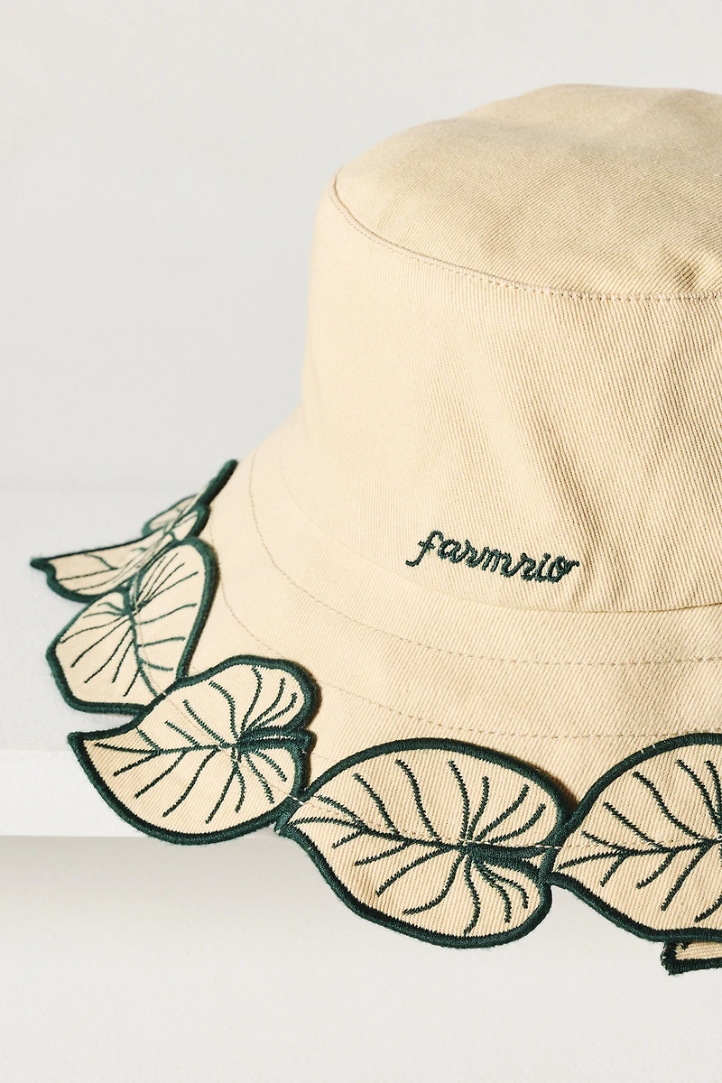 Farm Rio Leaf Trim Bucket Hat