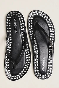 Jeffrey Campbell Katrina Studded Flip Flops