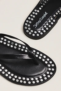 Jeffrey Campbell Katrina Studded Flip Flops