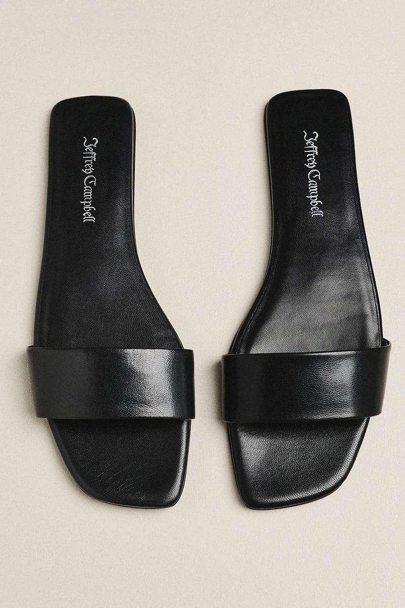 Jeffrey Campbell Vellum-2 Slide Sandals