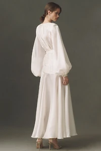 Bronx and Banco Carmen Organza Maxi Dress