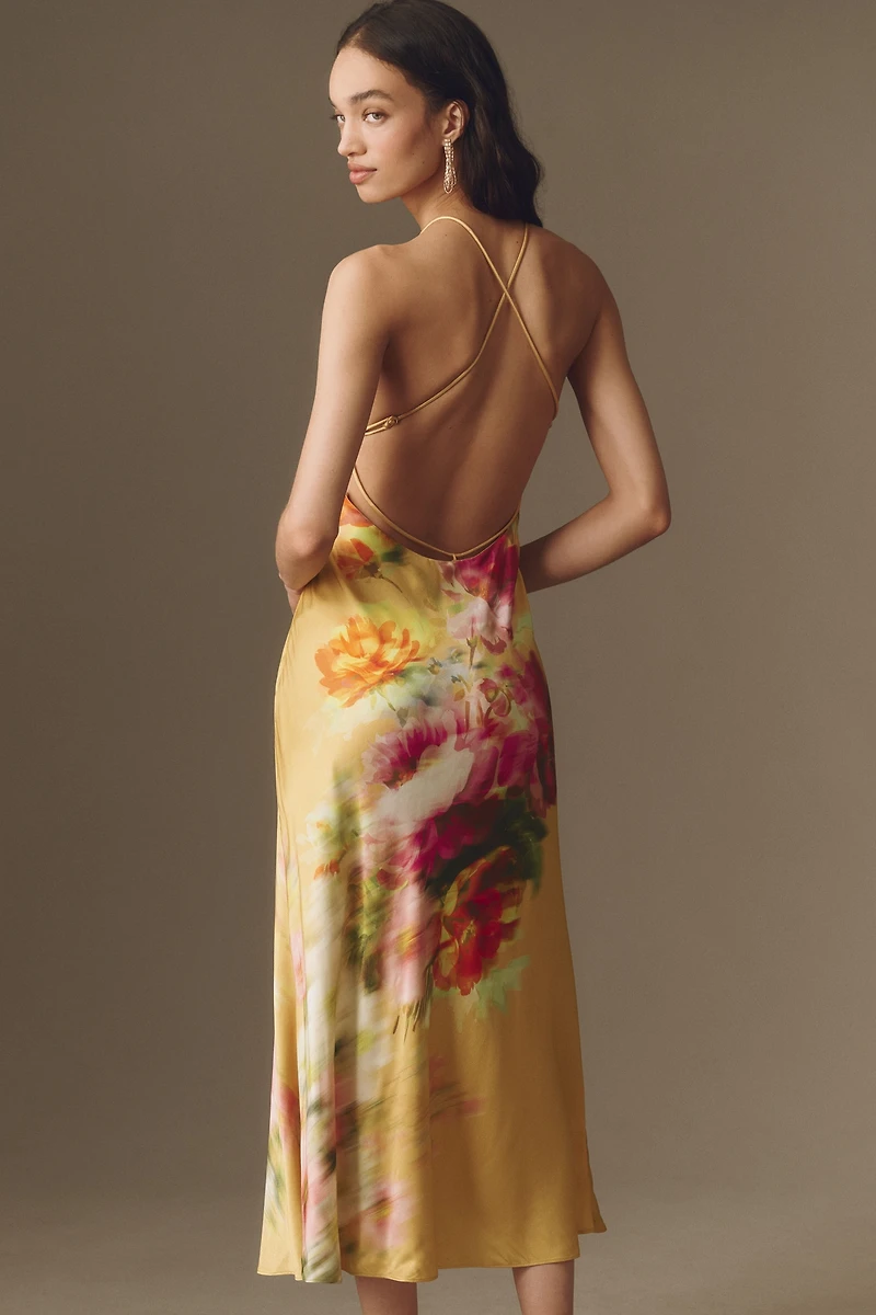 BHLDN Slip Midi Dress