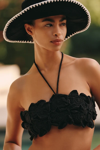 By Anthropologie Whipstitch Bucket Hat