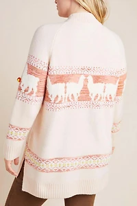 Aimee Pommed Alpaca Sweater