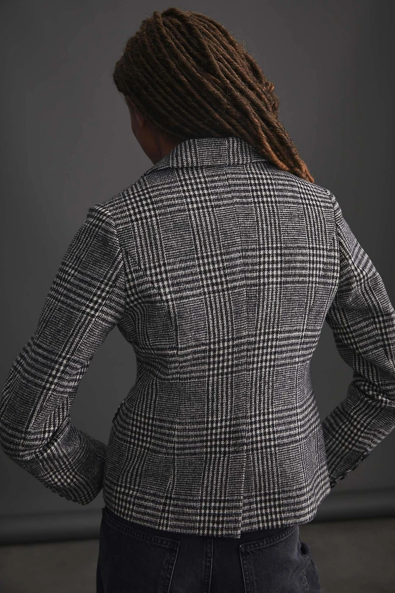 Bagatelle Short Plaid Blazer