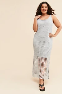 Eloquii Metallic Sweater Dress