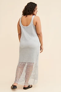 Eloquii Metallic Sweater Dress