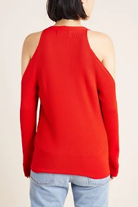 Fontaine Open-Shoulder Sweater