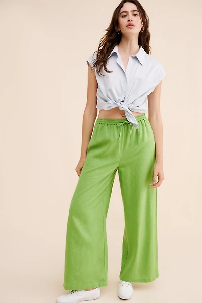 Little Lies Relaxed Linen Pants