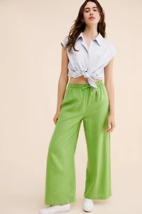 Little Lies Relaxed Linen Pants