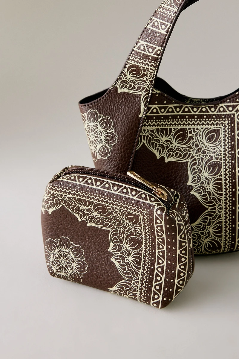By Anthropologie Sonia Mini Slouchy Tote Bag