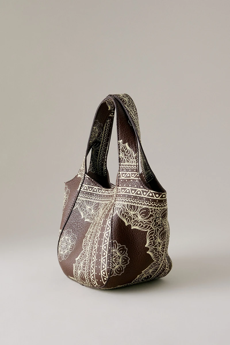 By Anthropologie Sonia Mini Slouchy Tote Bag