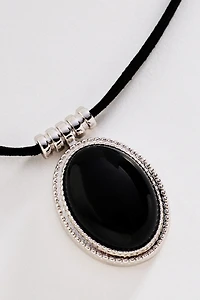 Luv AJ Midnight Mesa Cord Necklace
