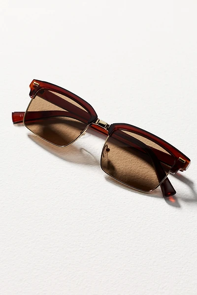 Elite Eyewear Browline Square Sunglasses