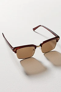 Elite Eyewear Browline Square Sunglasses