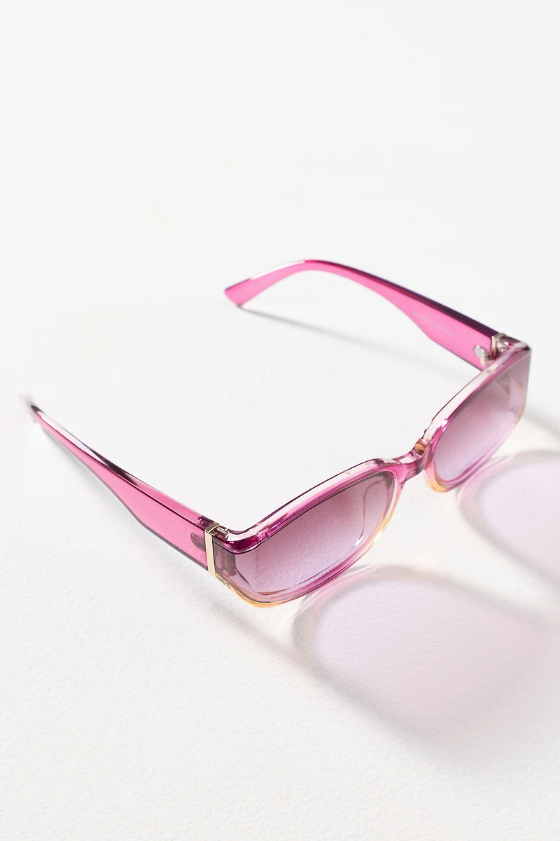 Eyeking Ombre Rectangle Sunglasses