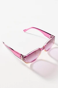 Eyeking Ombre Rectangle Sunglasses