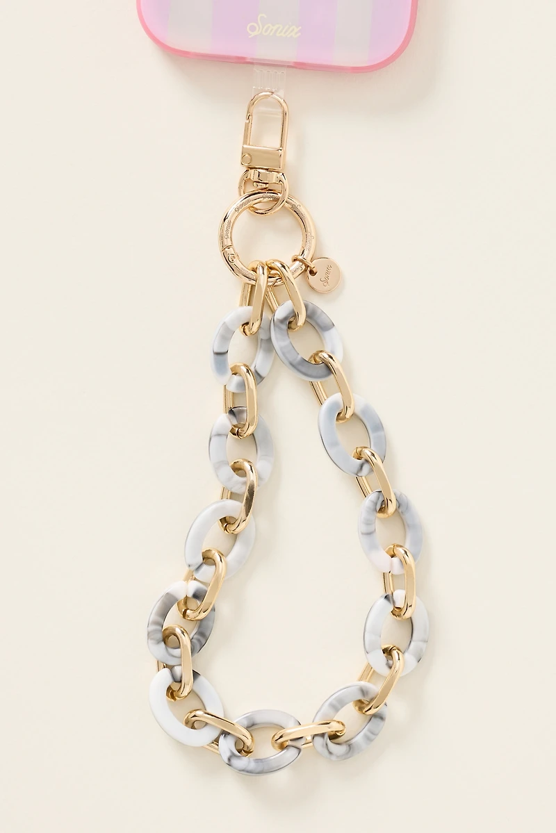 Sonix Marble Chain Phone Wristlet
