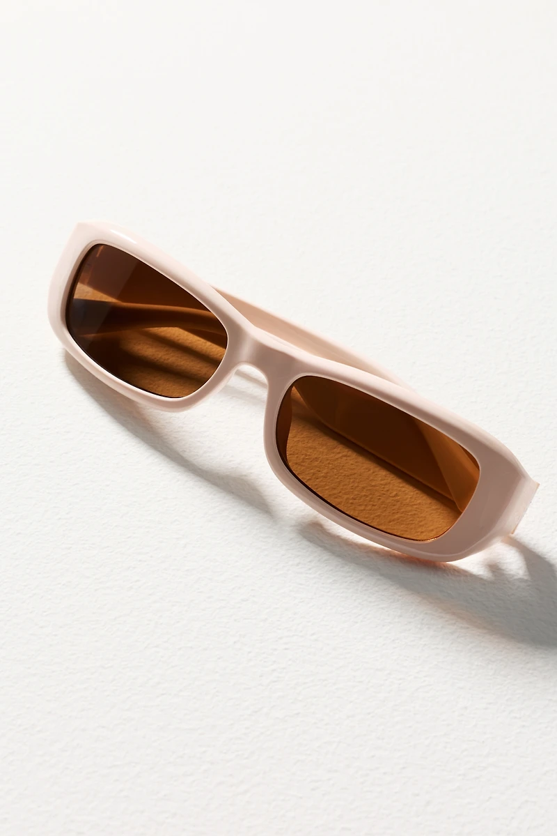 Eyeking Slim Rectangle Sunglasses