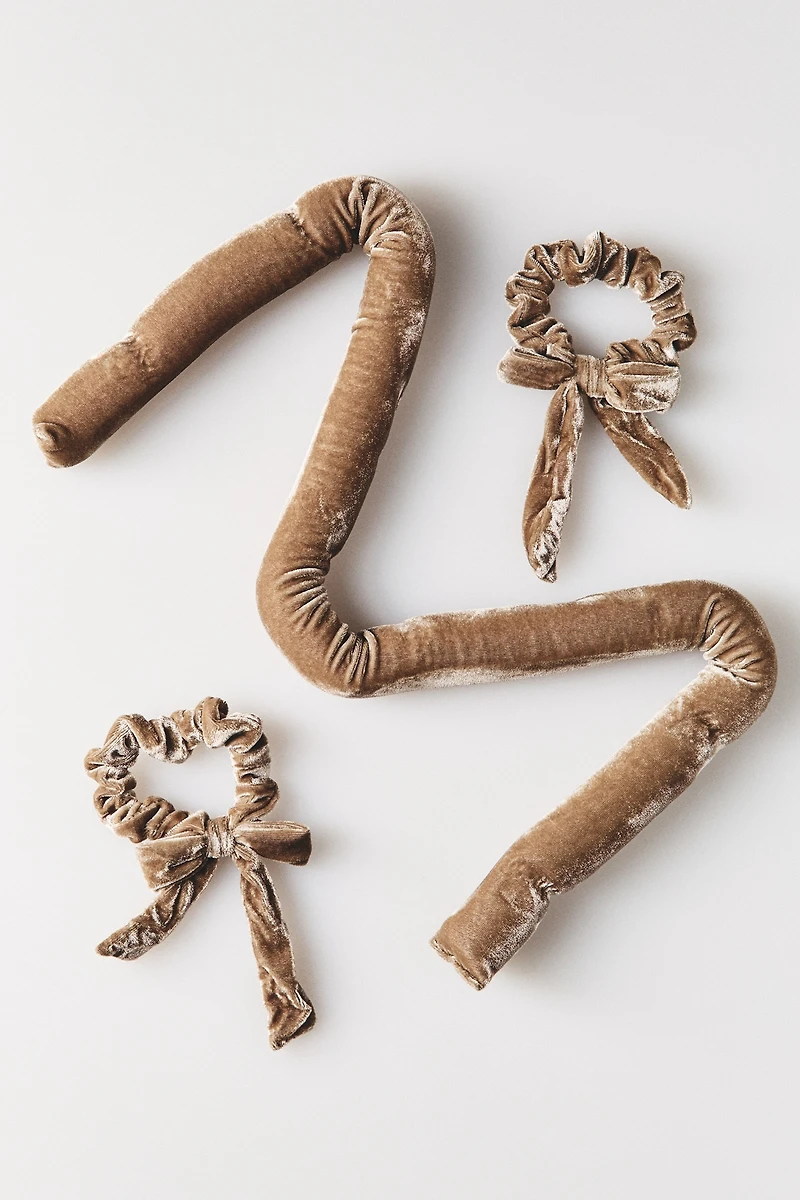 KITSCH Velvet XL Heatless Curling Set - Eucalyptus