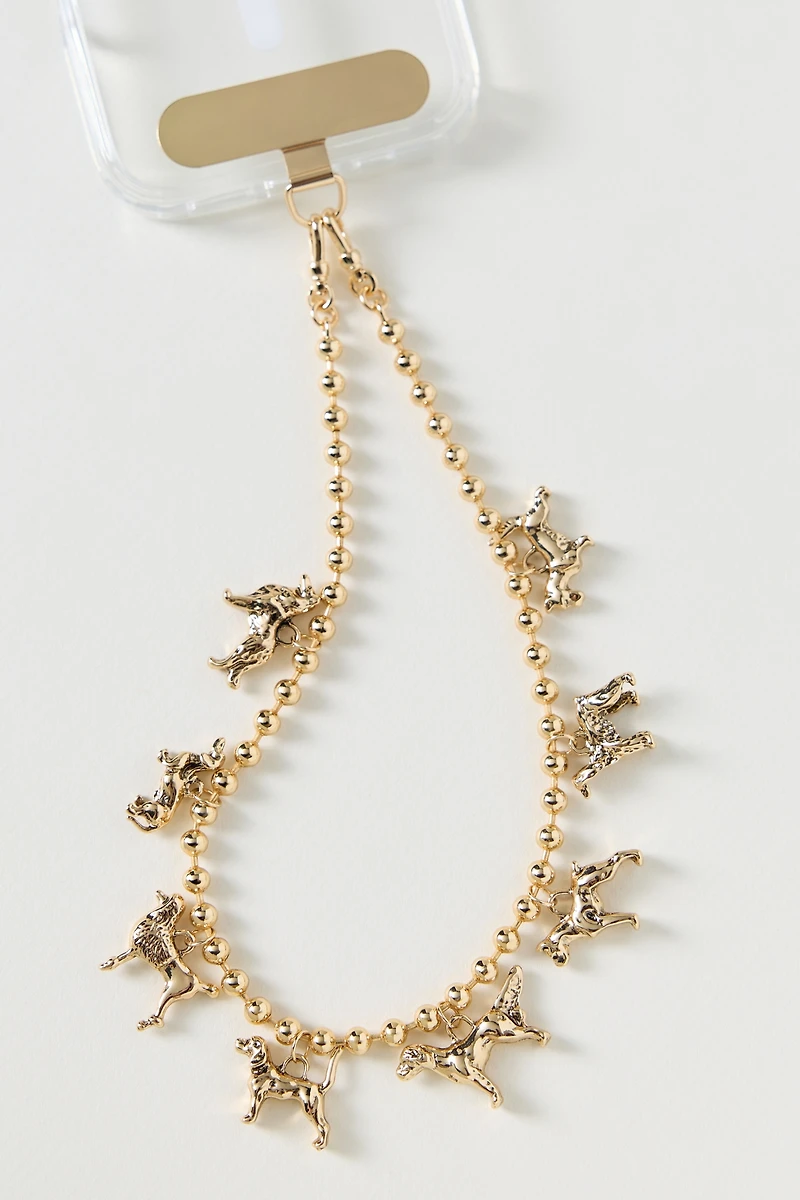 By Anthropologie Icon Phone Chain