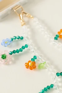 By Anthropologie Daisy Beaded Phone Chain