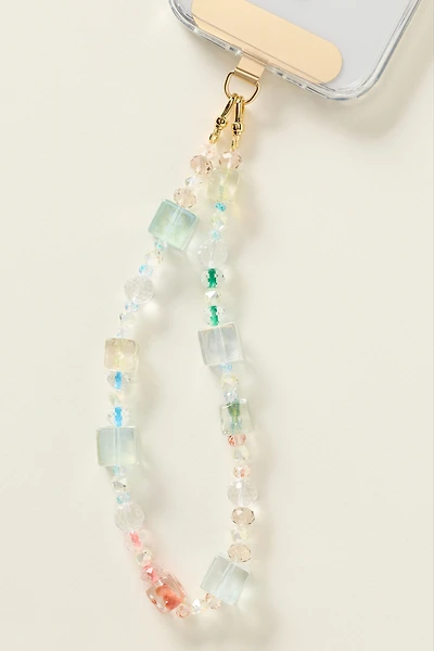 By Anthropologie Colorful Prism Phone Chain