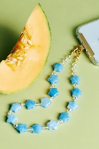 By Anthropologie Falling Stars Beaded Phone Chain