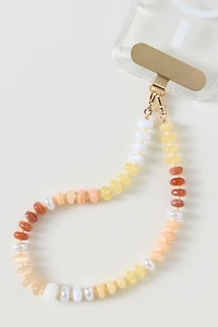 Rainbow Beaded Phone Chain
