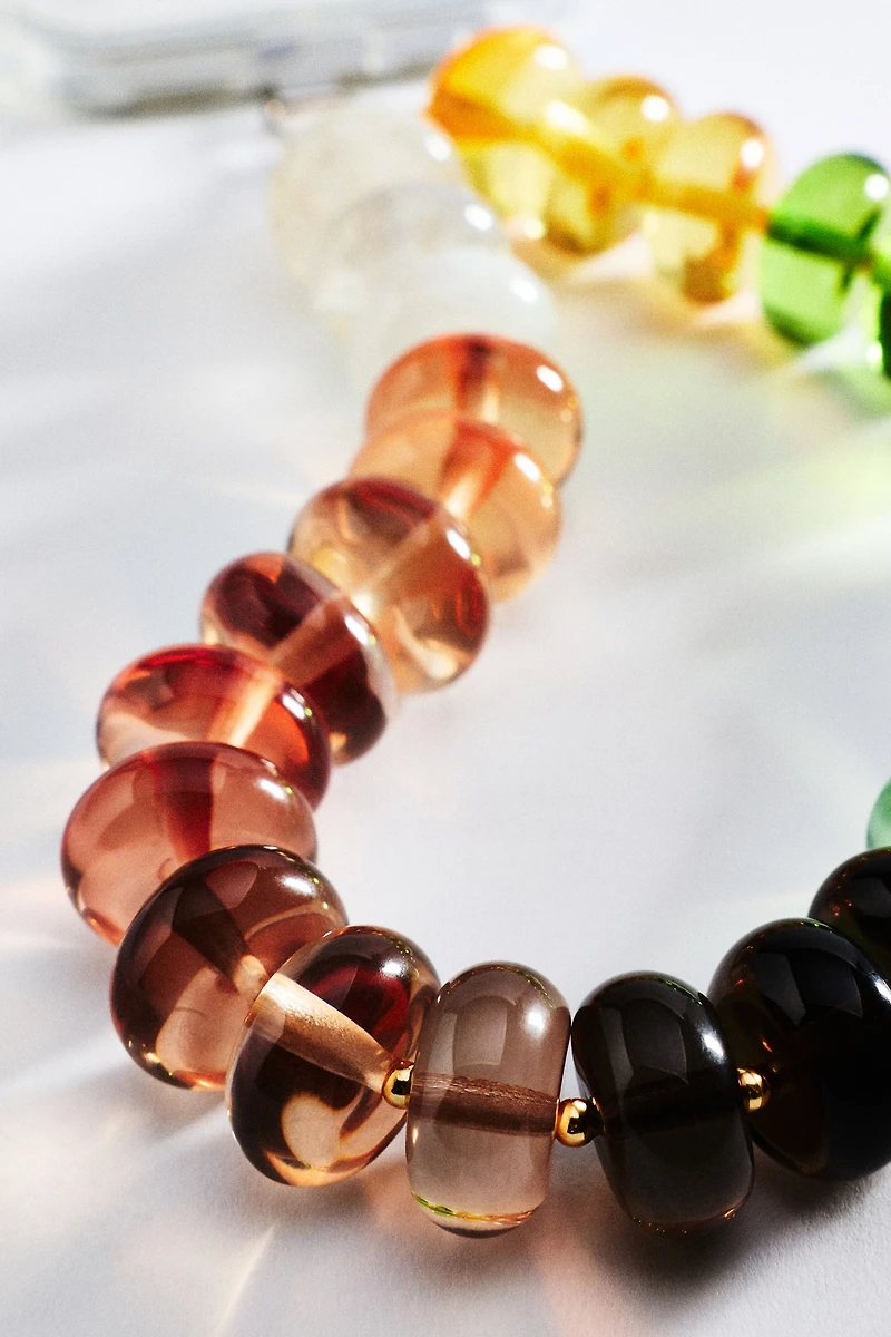 Gradient Beaded Phone Chain