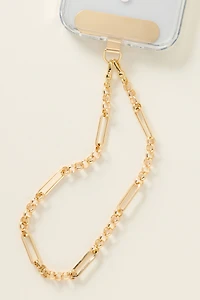 By Anthropologie Gold Phone Chain