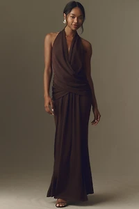 ELLIATT Simone Cowl Neck Maxi Dress