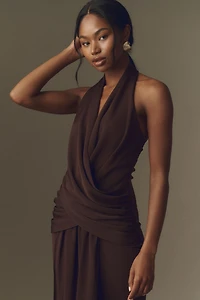 ELLIATT Simone Cowl Neck Maxi Dress