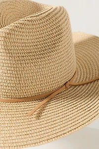 Lucky Zone Heather Paper Rancher Hat