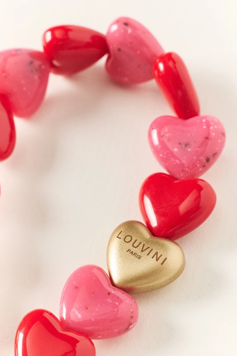 Louvini Paris Petit Cuore Heart Phone Chain