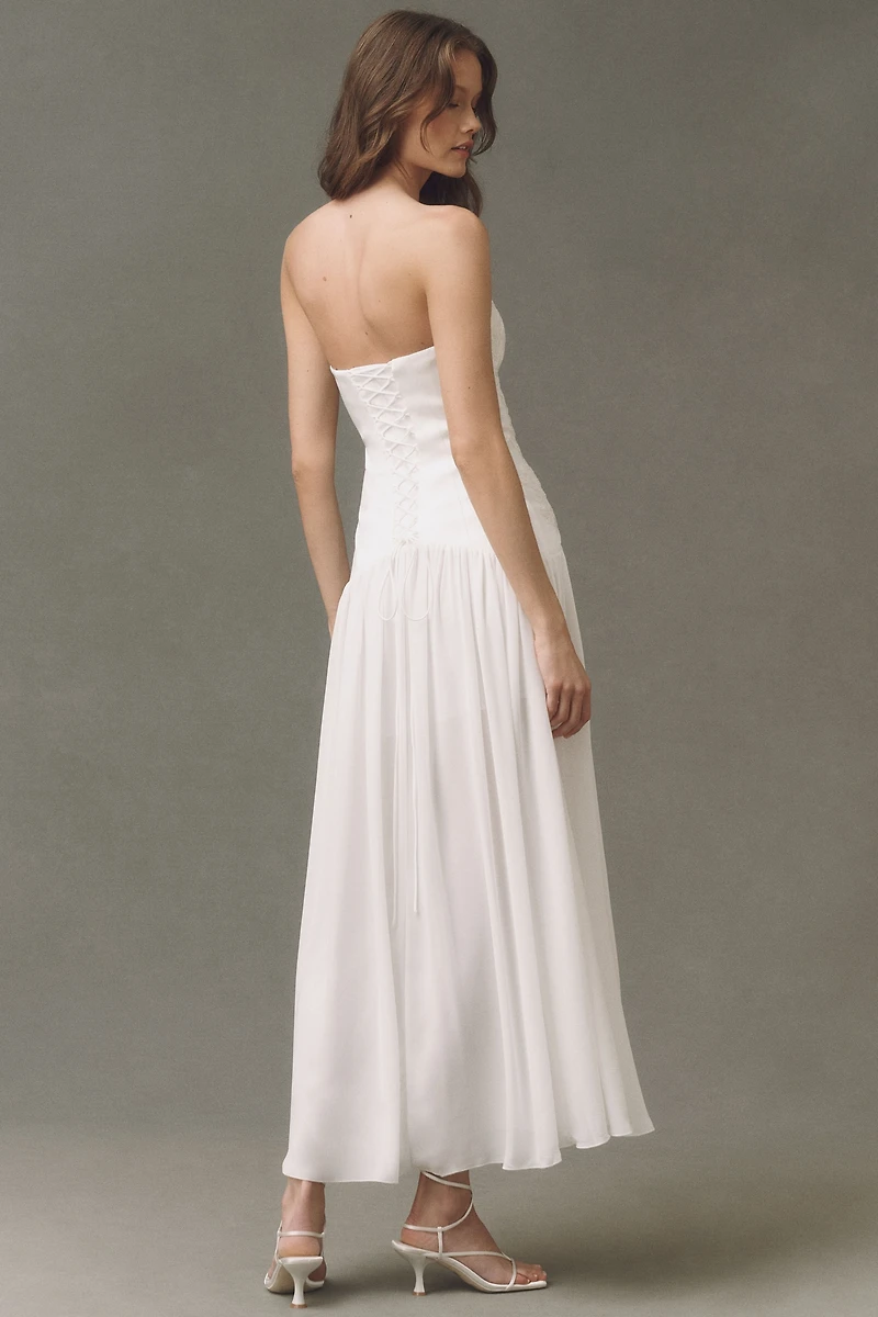 Mare Deco Bustier Maxi Dress