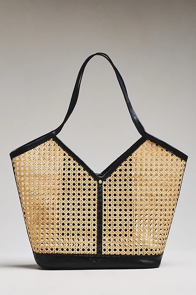 Jelavu Ophelia Handwoven Cane Tote Bag