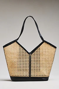 Jelavu Ophelia Handwoven Cane Tote Bag