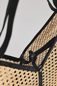 Jelavu Ophelia Handwoven Cane Tote Bag