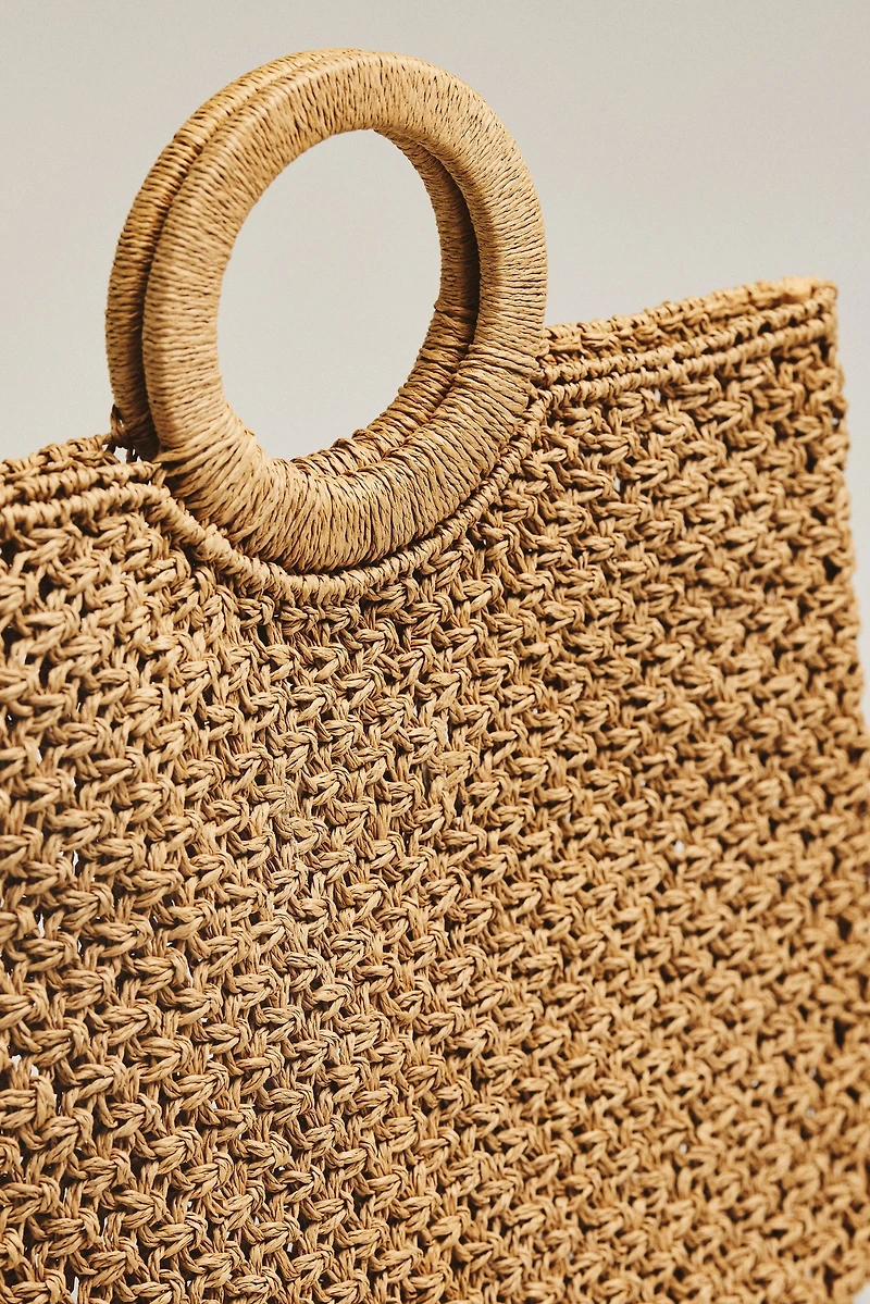 LSPACE Bella Raffia Tote Bag