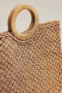 LSPACE Bella Raffia Tote Bag