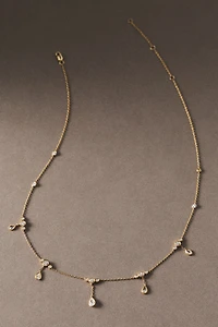 Droplet Diamond Necklace