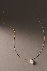 Antique-Inspired Diamond Pendant Necklace