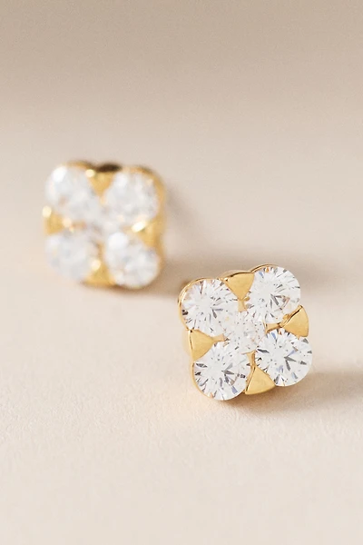Clover Lab Diamond Post Earrings