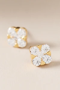 Clover Lab Diamond Post Earrings