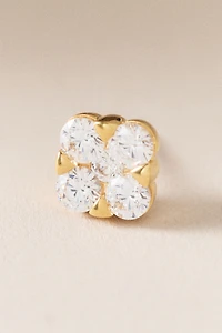 Clover Lab Diamond Post Earrings