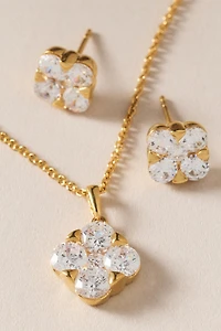 Clover Lab Diamond Post Earrings