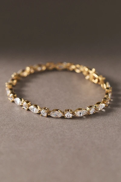 Mixed Stone Lab Diamond Tennis Bracelet