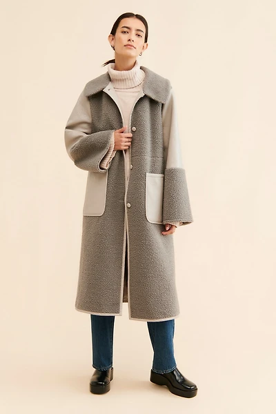 Baum und Pferdgarten Dea Shearling Overcoat