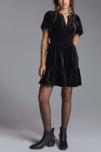 Somerset Velvet Mini Dress